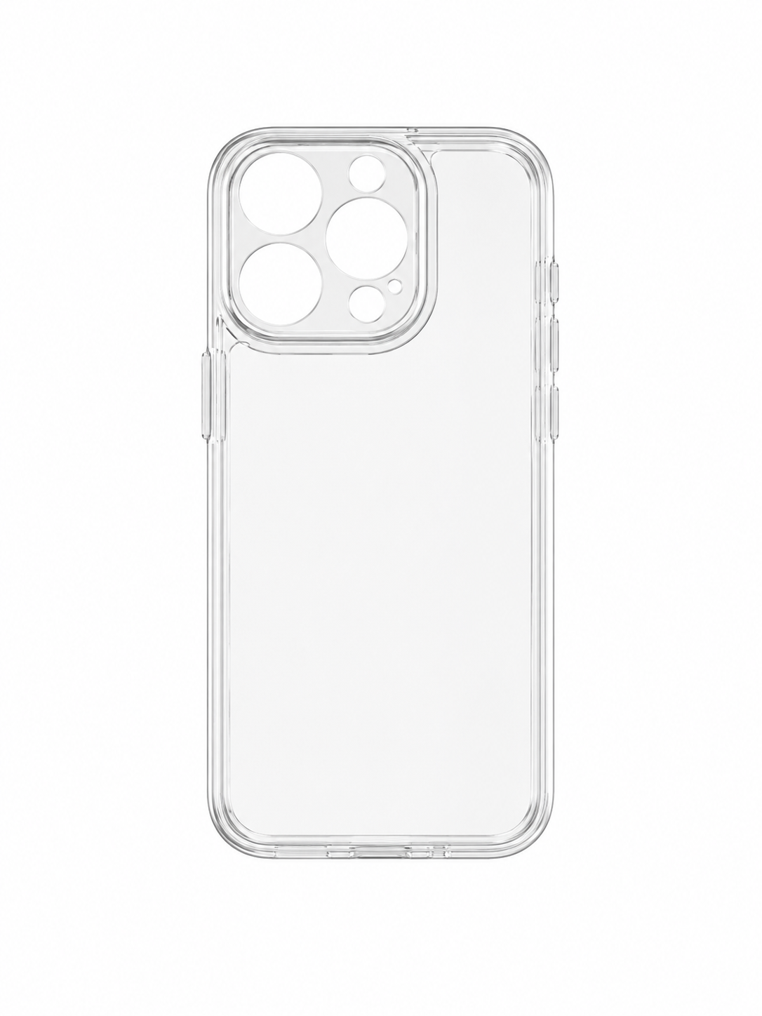 basic transparant case with camera protection