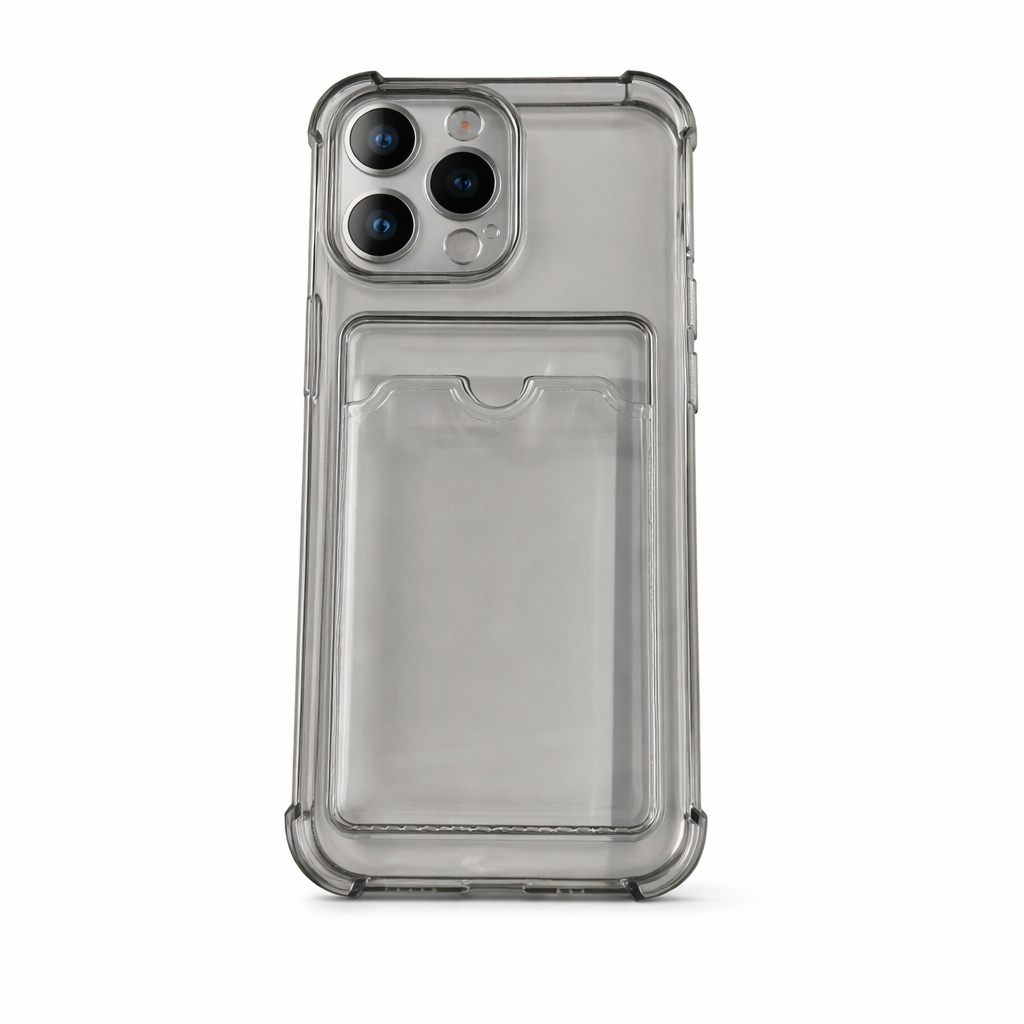 Transparent cardholder case