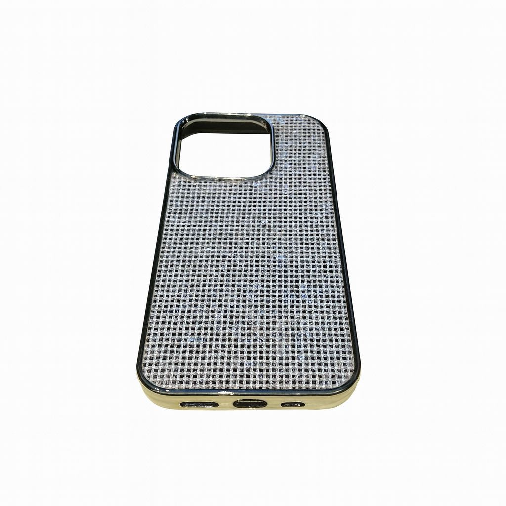 ZIlvere glitter hoesje