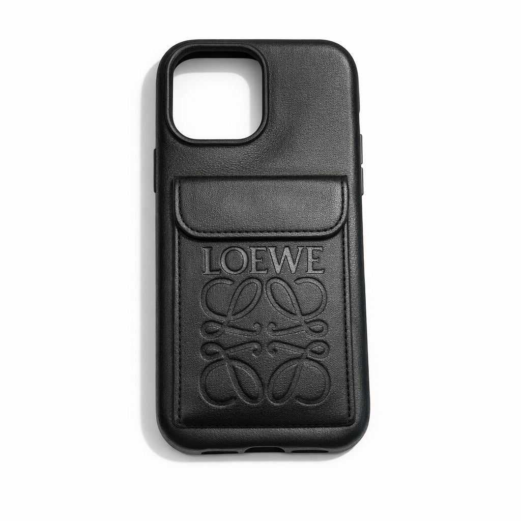 LW kaarthouder hoesje zwart