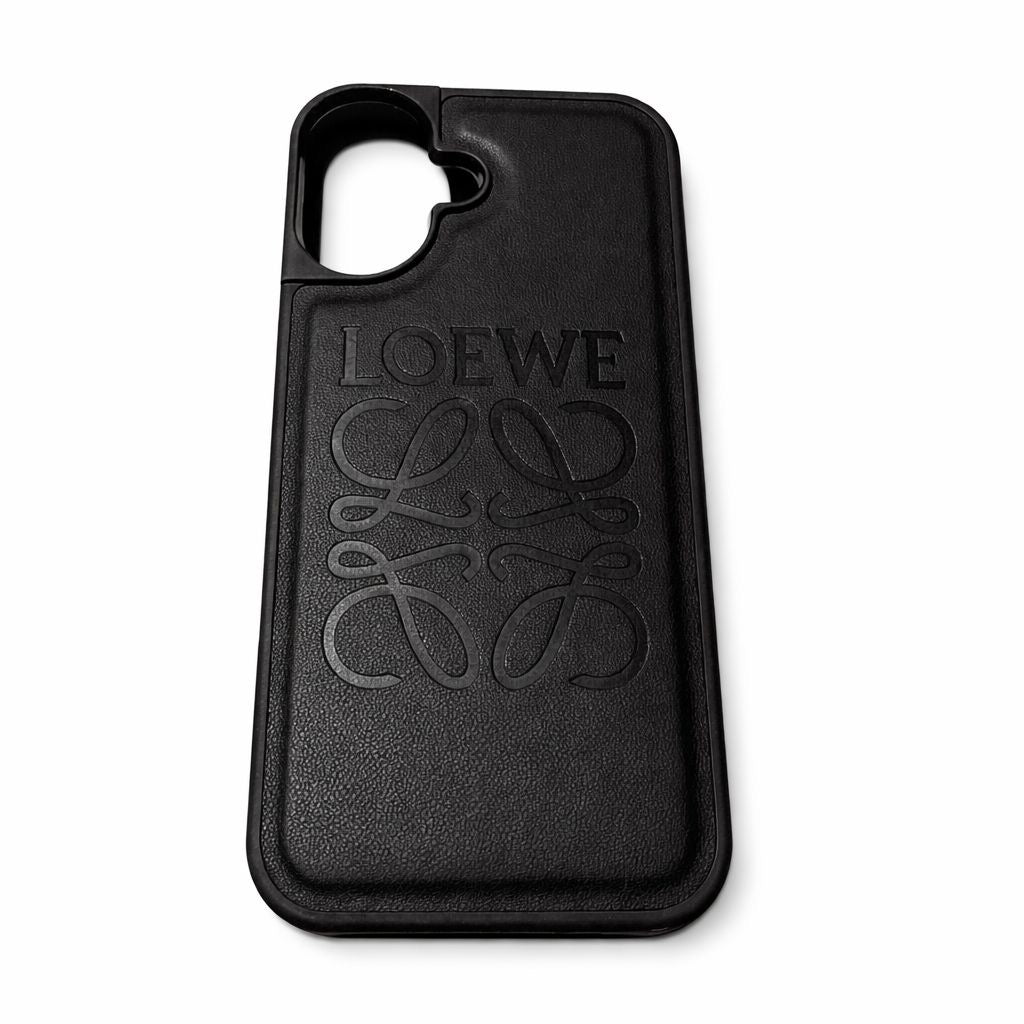 LE logo mat zwart hoesje