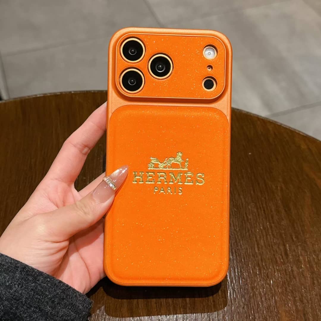 H Paris oranje hoesje