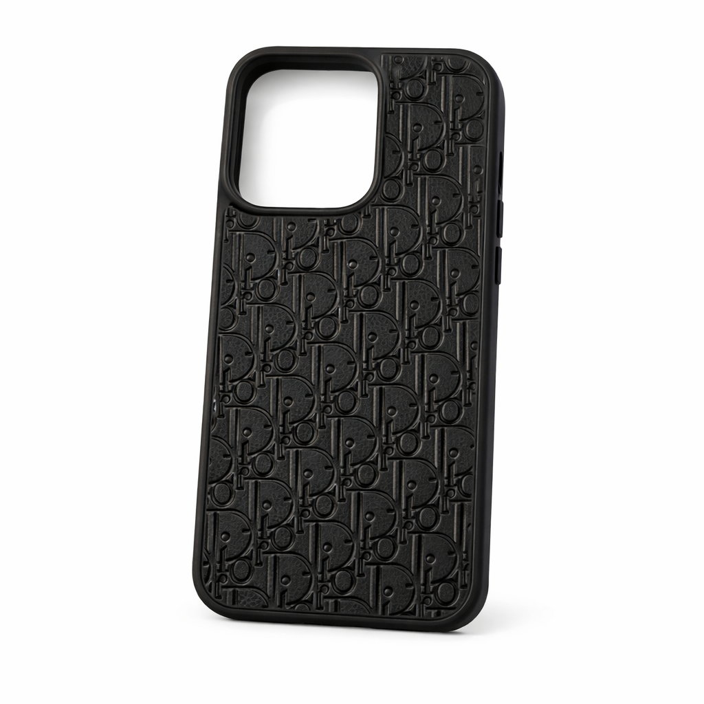Luxury Case super monogram black inspired by Dior