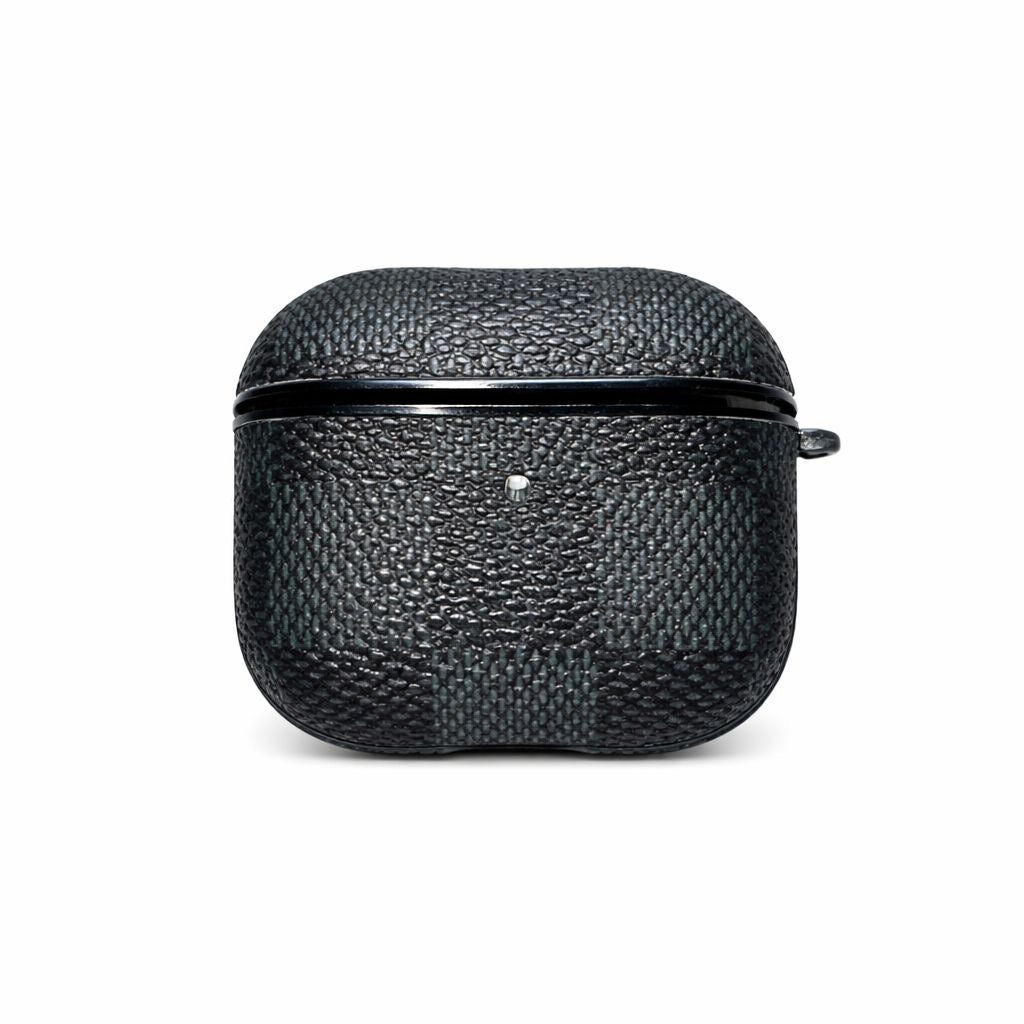 LV blokken zwart Airpods hoesje