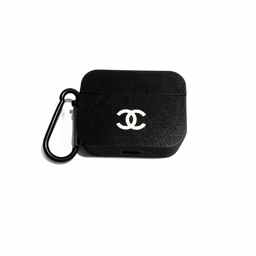 CC zwarte Airpods hoesje