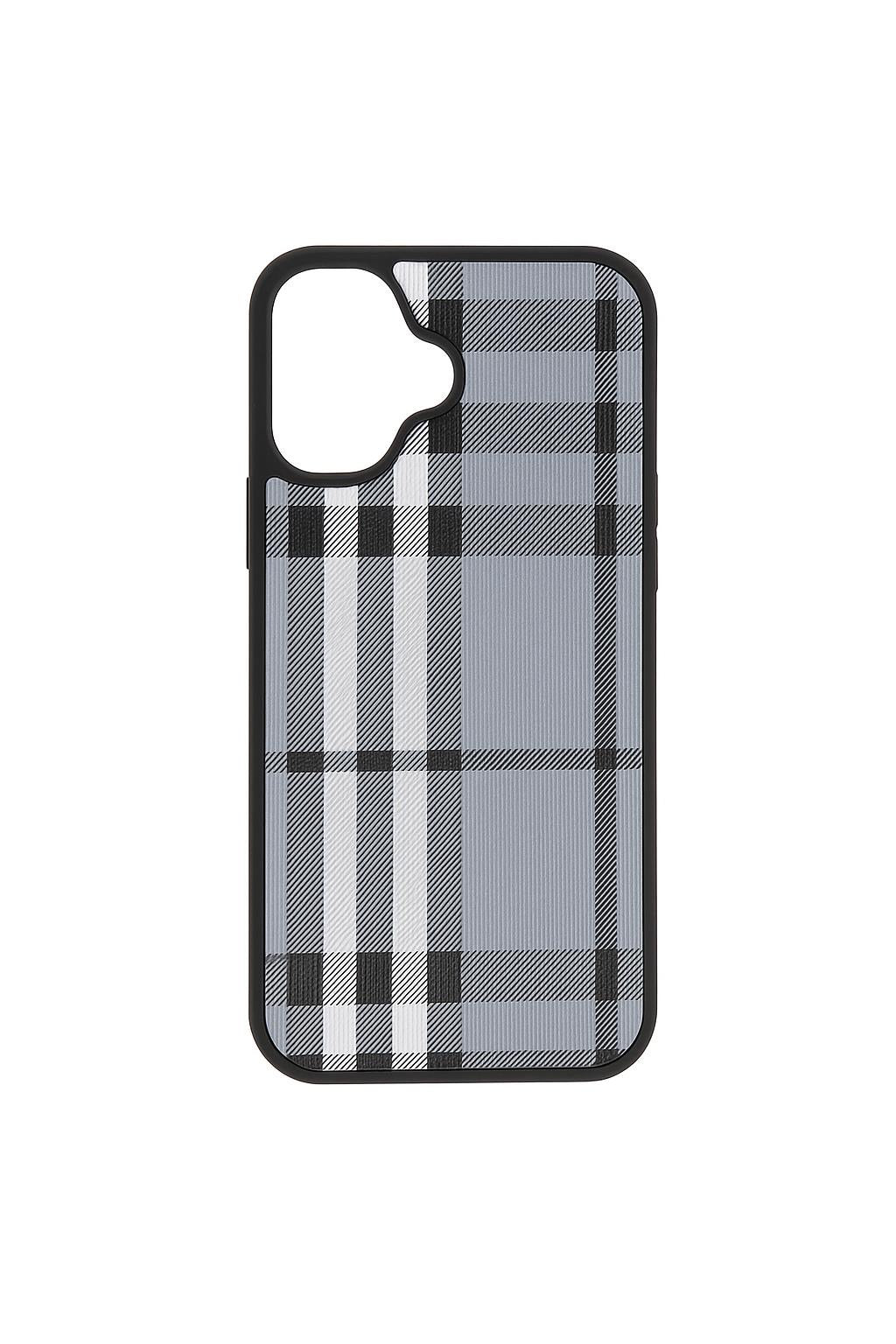luxury case grey black and white print