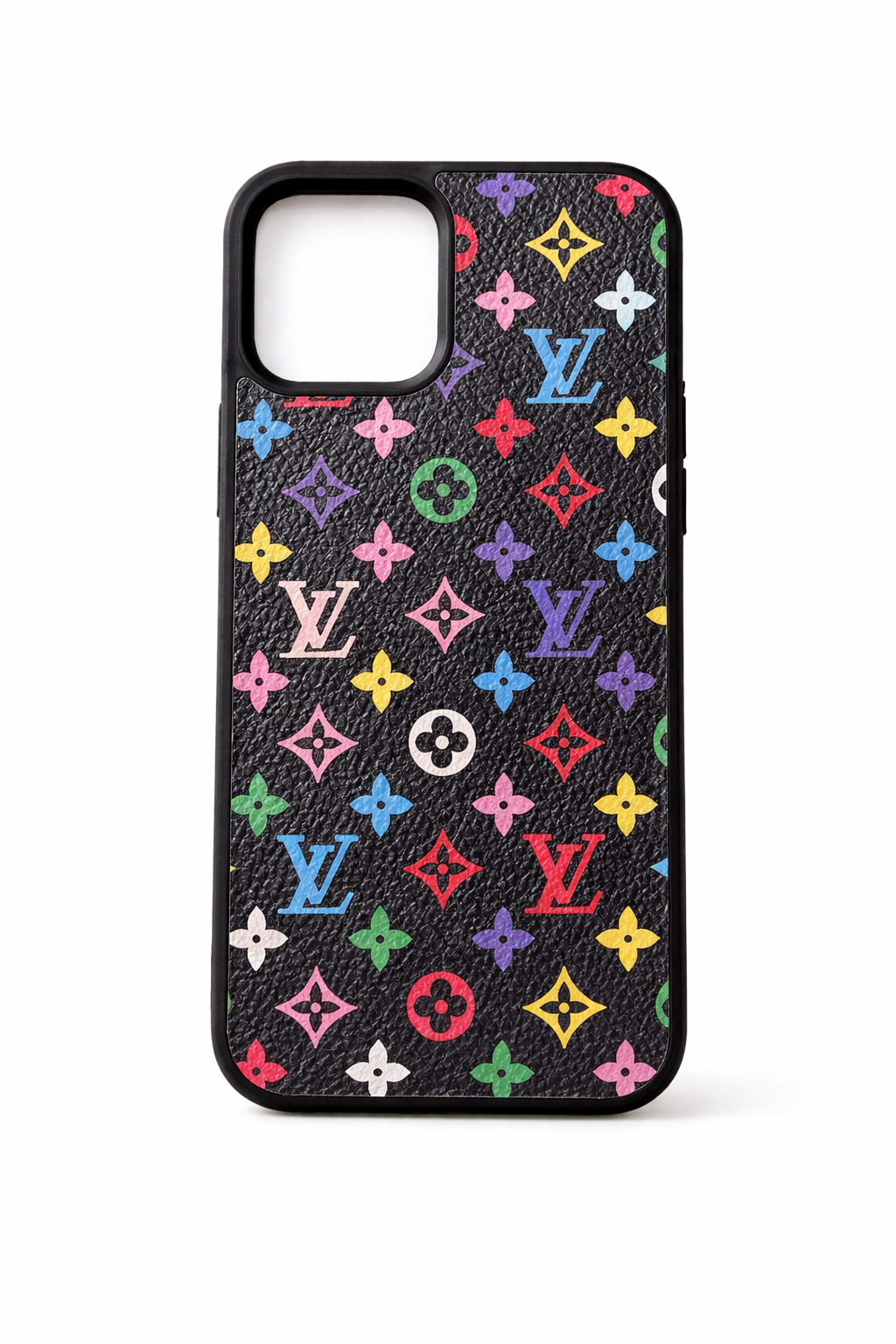 Luxury Case monogram multi-color print inspired by Louis Vuitton