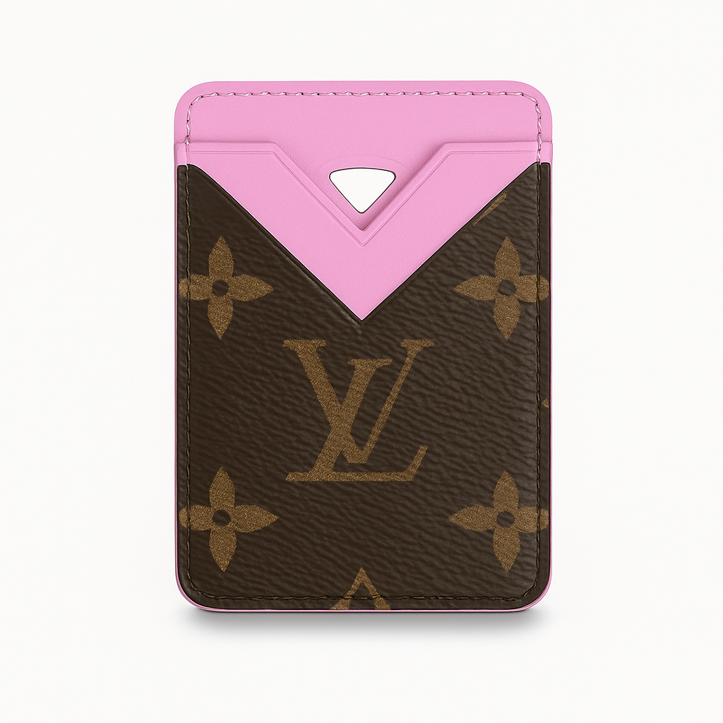 Monogram magsafe kaarthouder