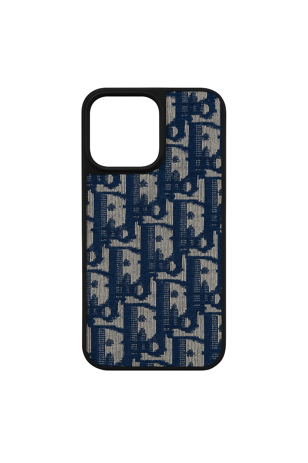 Luxury monogram printed embroidered case