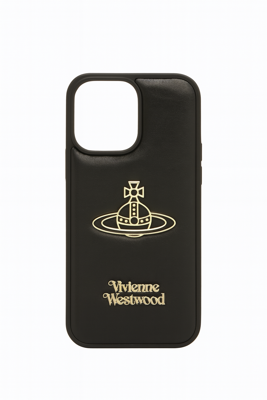 Luxury Case black with metal logo
