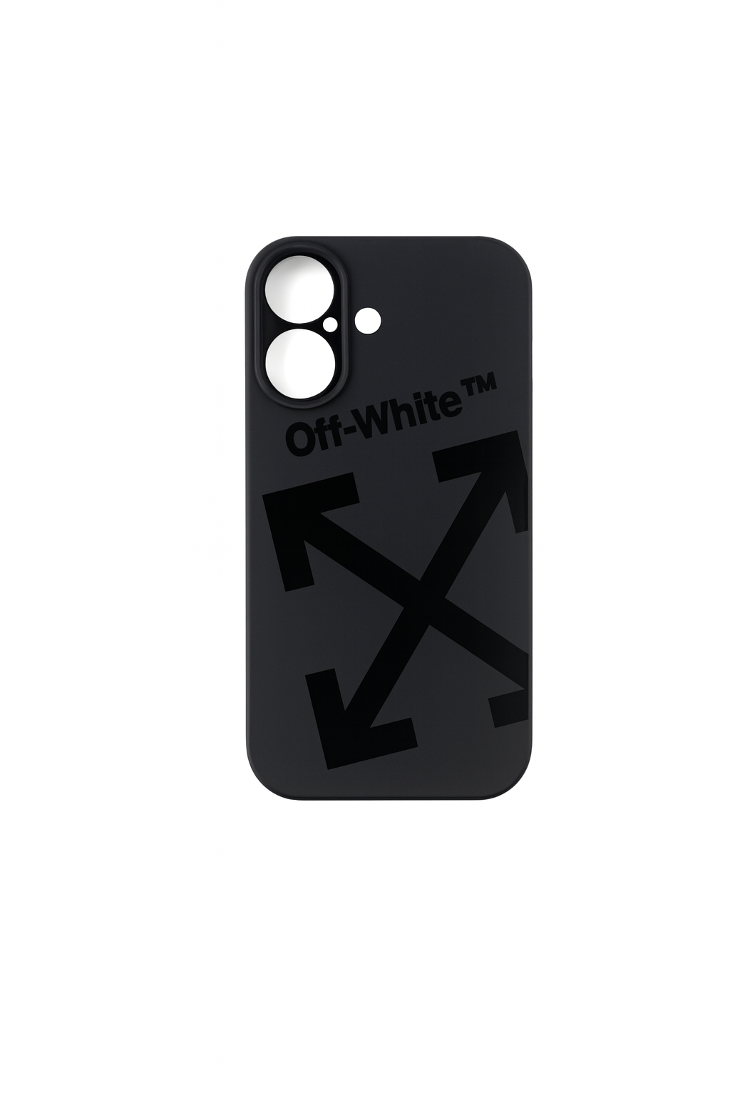 OFF W matt zwart schuine logo