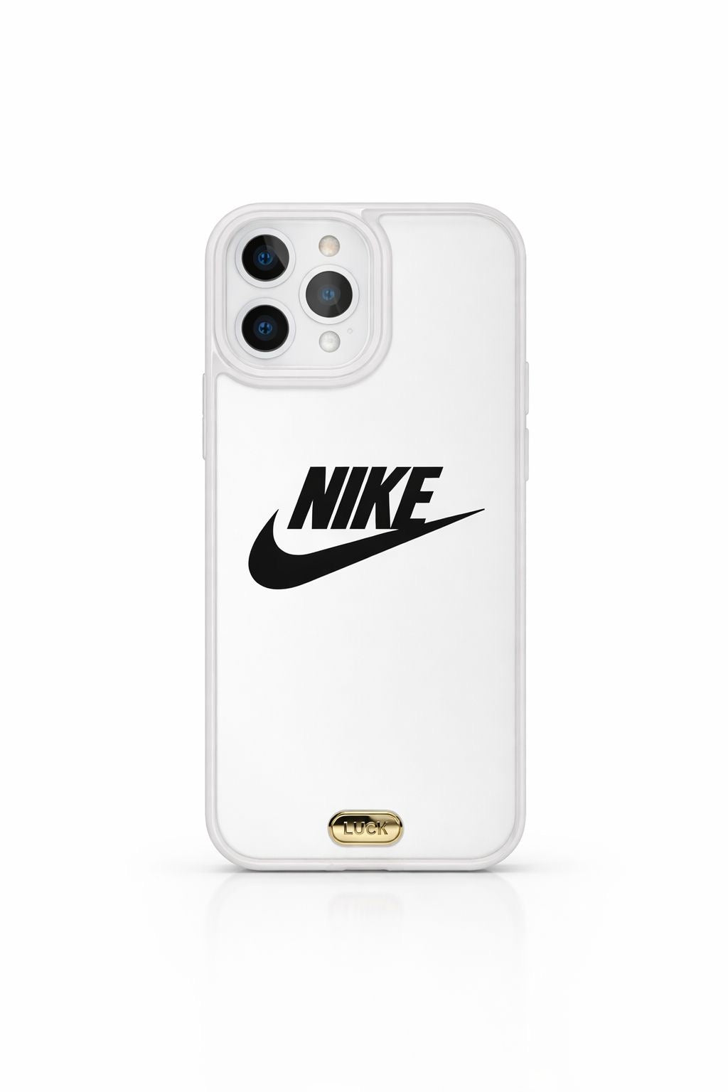 Luxury transparent case inspired by Nike