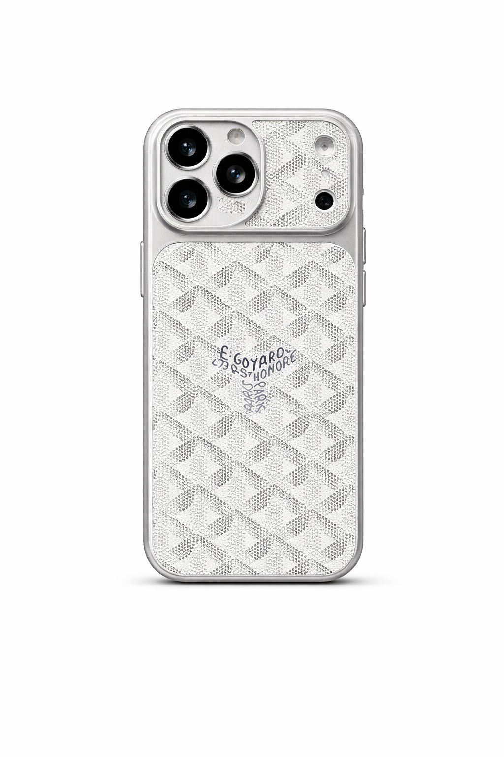 luxury case monogram yard print